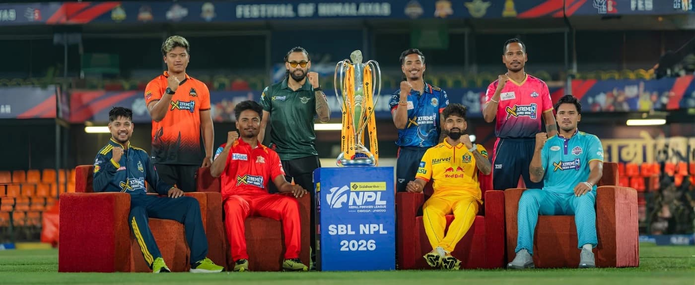Nepal Premier League 2026 Season 3 banner showing cricket action and travel guides for Kathmandu